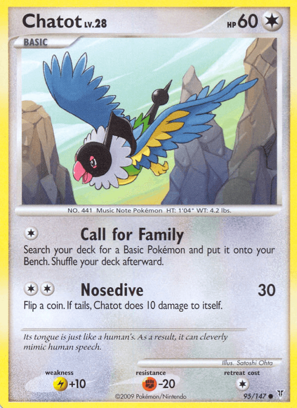 Chatot (95/147) [Platinum: Supreme Victors] (Online Only)