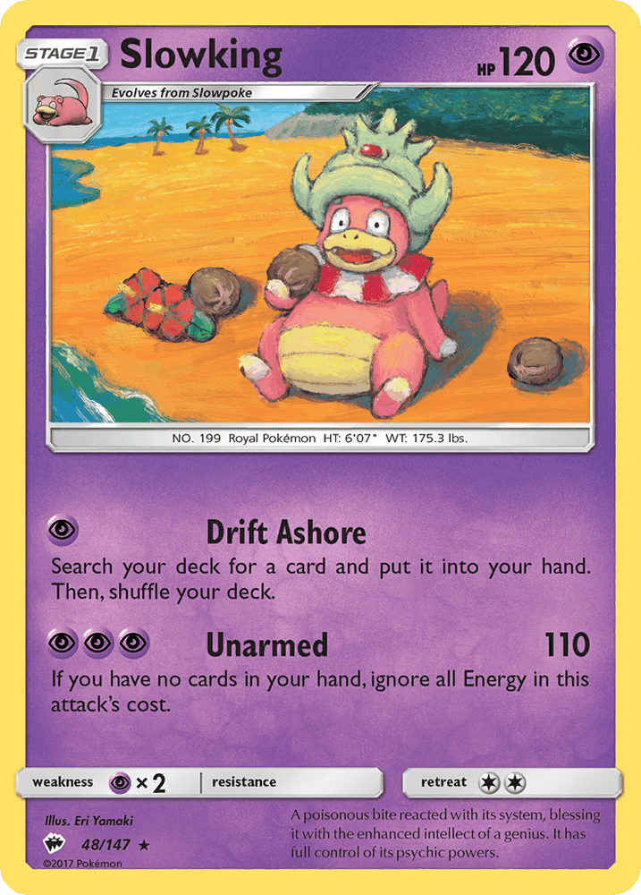 Slowking (48/147) [Sun & Moon: Burning Shadows] (Online Only)