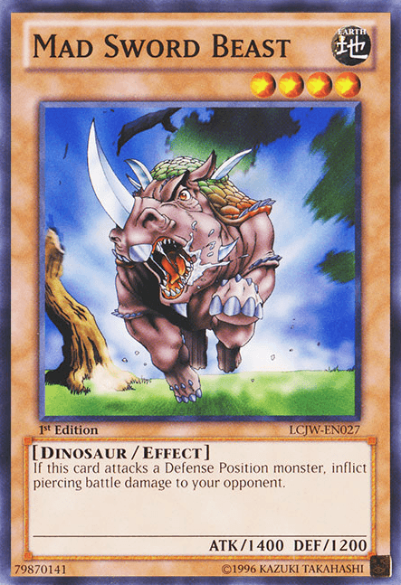 Mad Sword Beast [LCJW-EN027] Common (ONLINE ORDER ONLY)