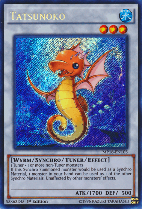 Tatsunoko [MP16-EN103] Secret Rare (ONLINE ORDER ONLY)
