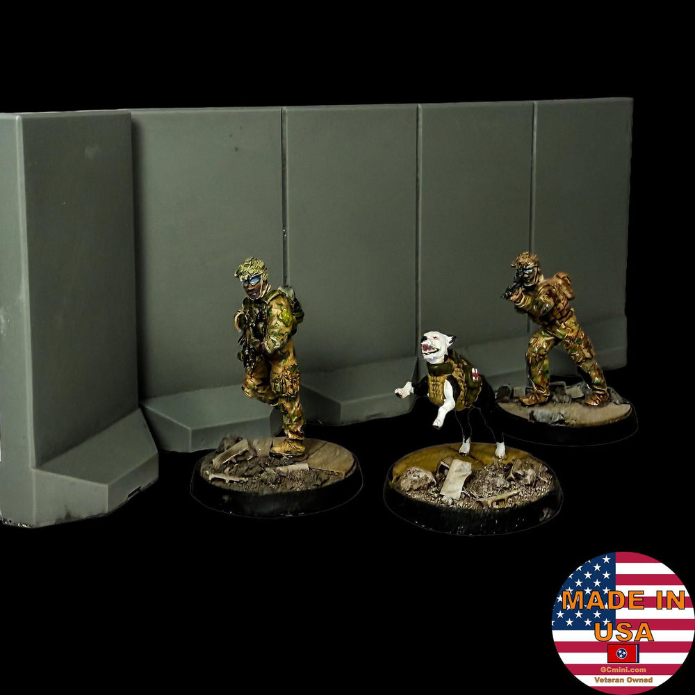 28mm Blast Walls - 28MSCE024 (Online Order Only)