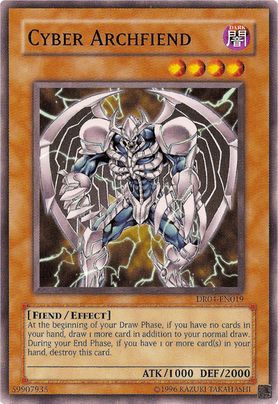 Cyber Archfiend [DR04-EN019] Common (ONLINE ORDER ONLY)