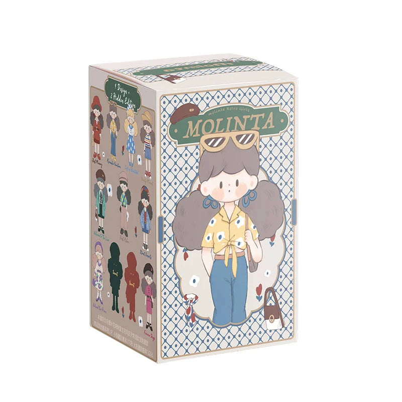 Finding Unicorn Molinta Retro Girls Series Blind Box (1 Blind Box) (ONLINE ORDER ONLY)