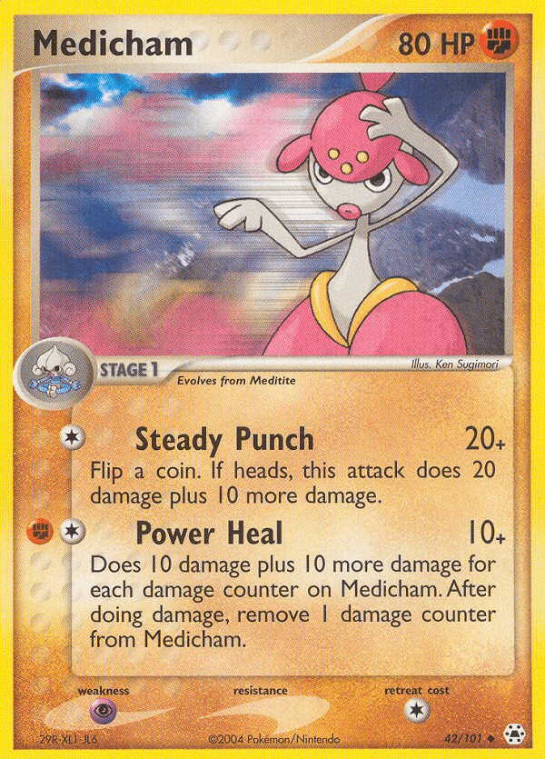 Medicham (42/101) [EX: Hidden Legends] (Online Only)