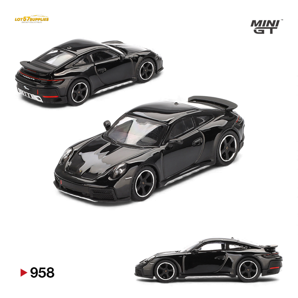 Mini GT Porsche 911 Dakar - Black 1:64 (ONLINE ORDER ONLY)