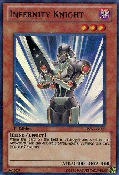 Infernity Knight [PHSW-EN099] Super Rare (ONLINE ORDER ONLY)