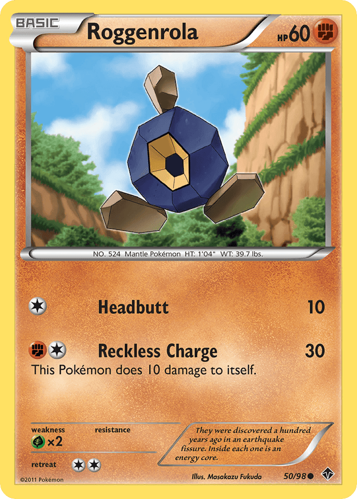 Roggenrola (50/98) [Black & White: Emerging Powers] (Online Only)