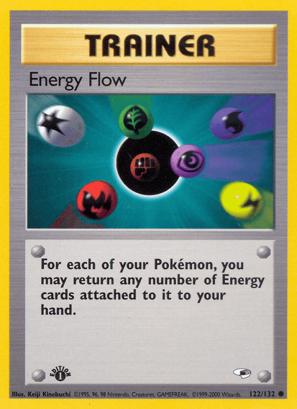Energy Flow (122/132) [Gym Heroes 1st Edition] (Online Only)
