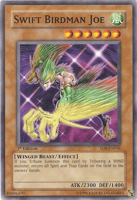 Swift Birdman Joe [SD8-EN016] Common (ONLINE ORDER ONLY)