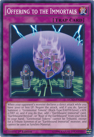 Offering to the Immortals [LC5D-EN160] Common (ONLINE ORDER ONLY)