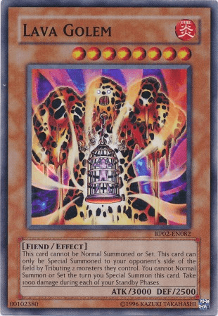 Lava Golem [RP02-EN082] Super Rare (ONLINE ORDER ONLY)