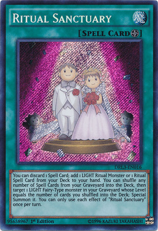 Ritual Sanctuary [DRL3-EN016] Secret Rare (ONLINE ORDER ONLY)
