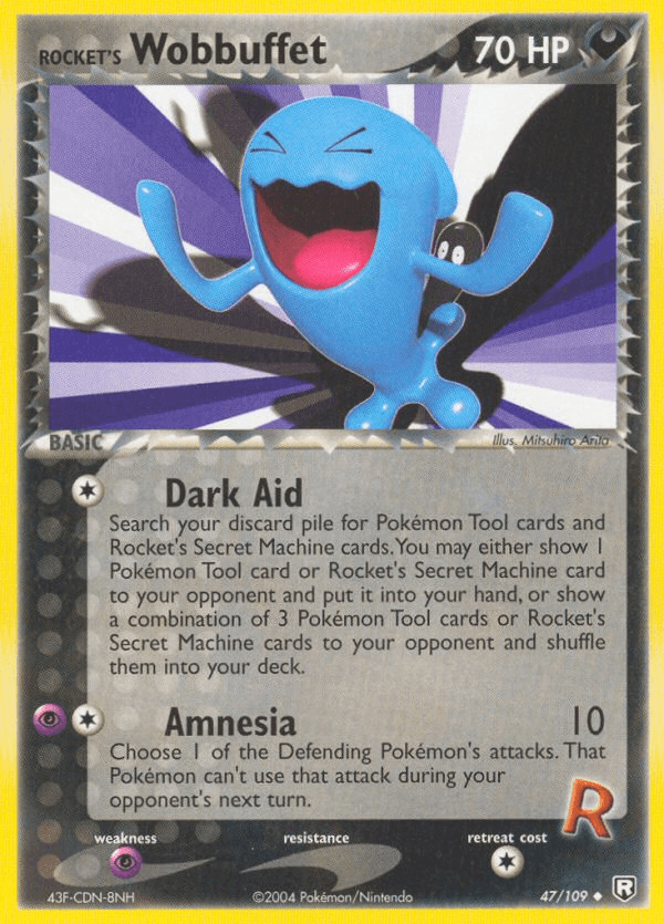 Rocket's Wobbuffet (47/109) [EX: Team Rocket Returns] (Online Only)