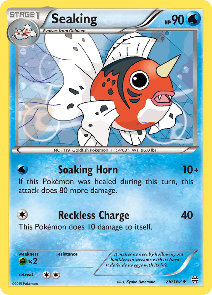 Seaking (28/162) [XY: BREAKthrough] (Online Only)