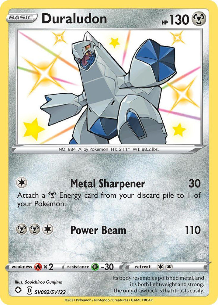 Duraludon (SV092/SV122) [Sword & Shield: Shining Fates] (Online Only)