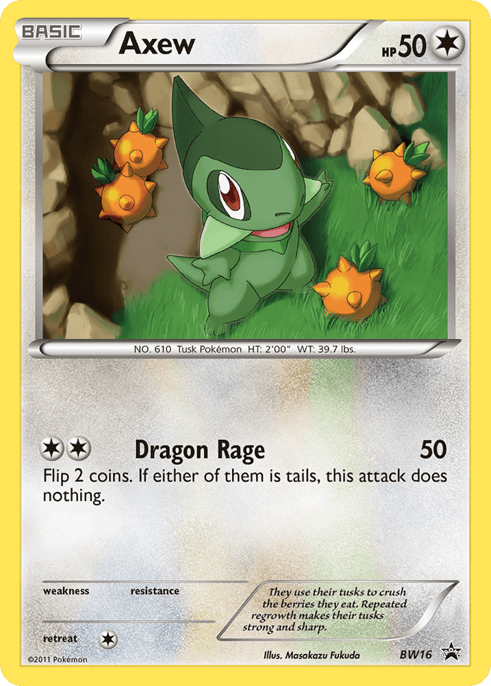 Axew (BW16) [Black & White: Black Star Promos] (Online Only)