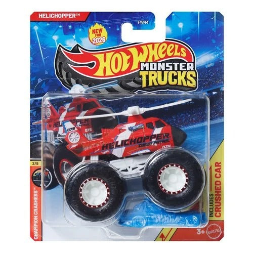 Hot Wheels Monster Trucks 1:64 Scale Vehicle 2026  - Select Vehicle(s) (5393) (ONLINE ORDER ONLY)