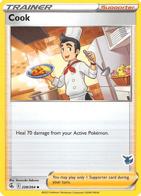 Cook (228/264) (Eevee Deck) [Battle Academy 2022] (Online Only)