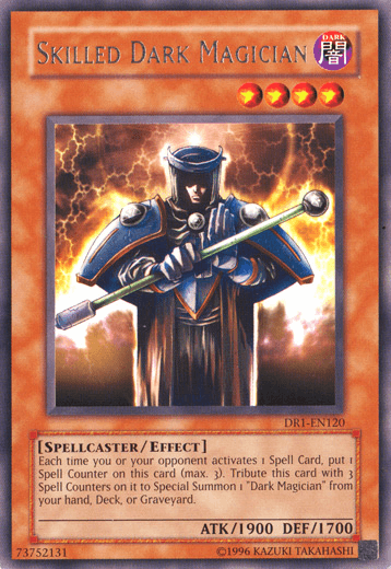 Skilled Dark Magician [DR1-EN120] Rare (ONLINE ORDER ONLY)