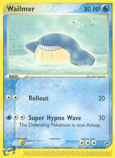 Wailmer (83/100) [EX: Sandstorm] (Online Only)