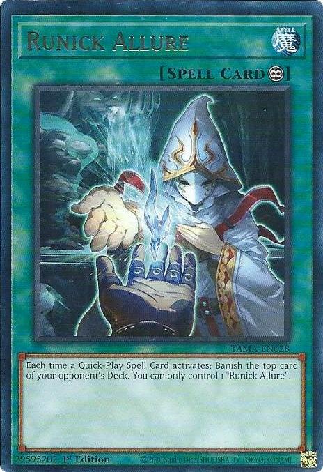 Runick Allure [TAMA-EN028] Rare (ONLINE ORDER ONLY)