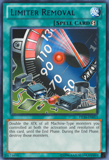 Limiter Removal (Blue) [DL16-EN013] Rare (ONLINE ORDER ONLY)