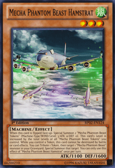 Mecha Phantom Beast Hamstrat [BP02-EN124] Mosaic Rare (ONLINE ORDER ONLY)