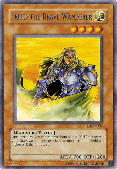 Freed the Brave Wanderer [CP04-EN007] Rare (ONLINE ORDER ONLY)