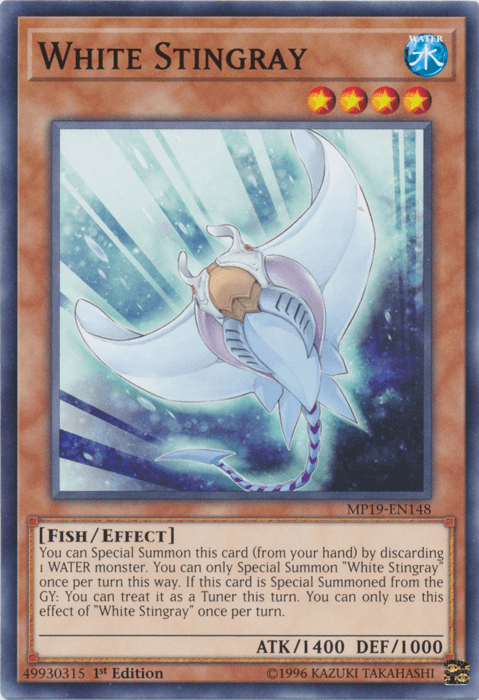 White Stingray [MP19-EN148] Common (ONLINE ORDER ONLY)