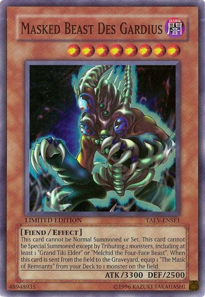 Masked Beast Des Gardius [TAEV-ENSE1] Super Rare (ONLINE ORDER ONLY)