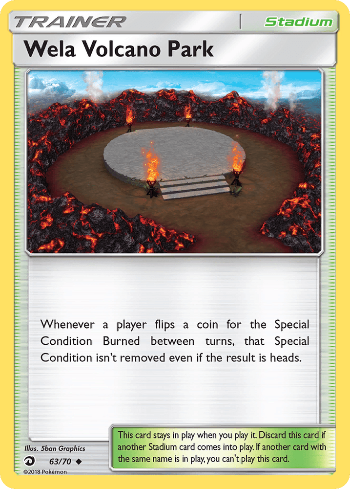 Wela Volcano Park (63/70) [Sun & Moon: Dragon Majesty] (Online Only)