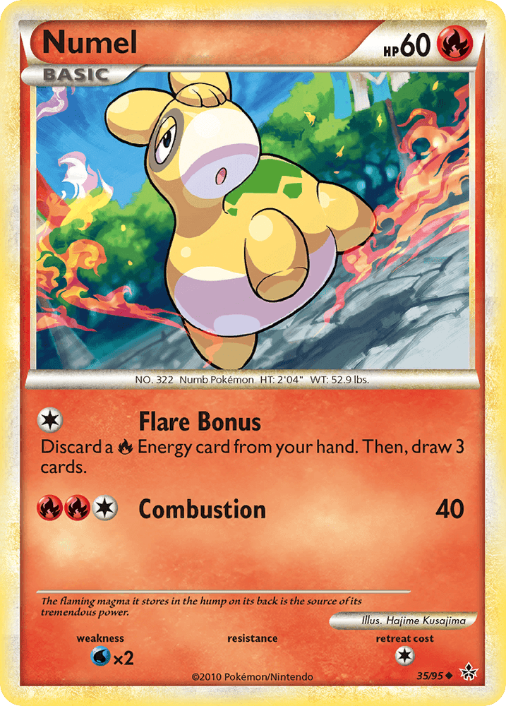 Numel (35/95) [HeartGold & SoulSilver: Unleashed] (Online Only)