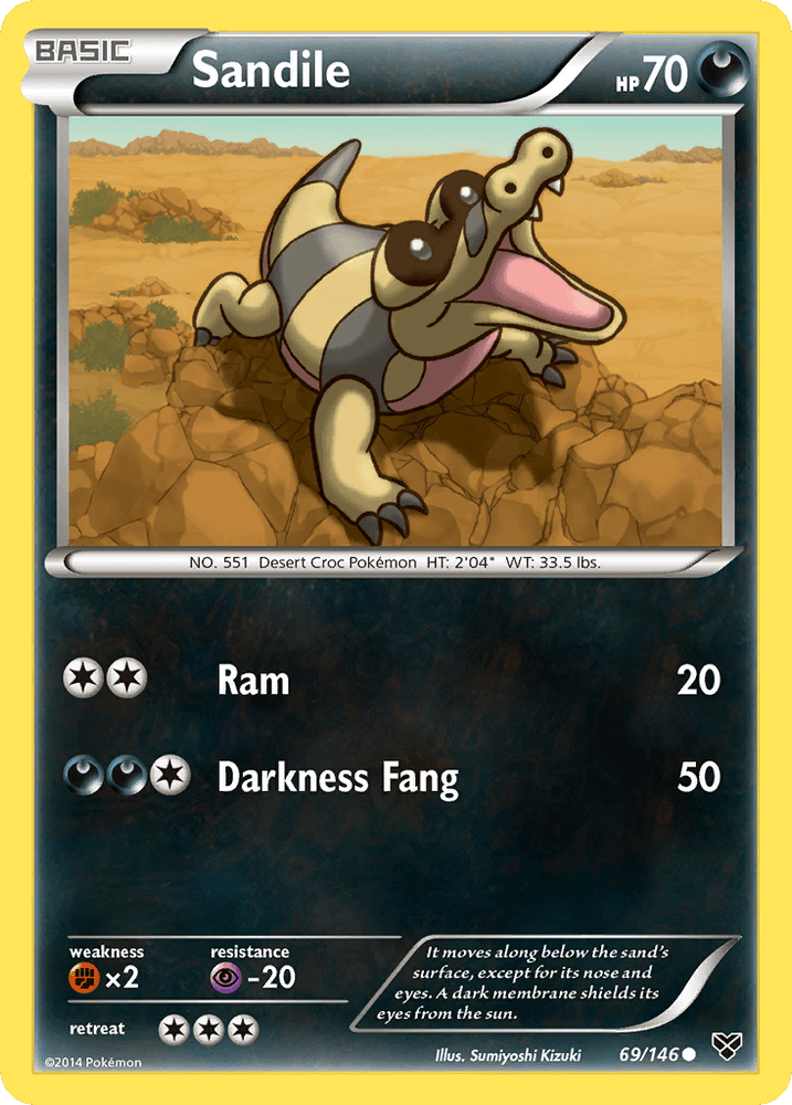 Sandile (69/146) [XY: Base Set] (Online Only)