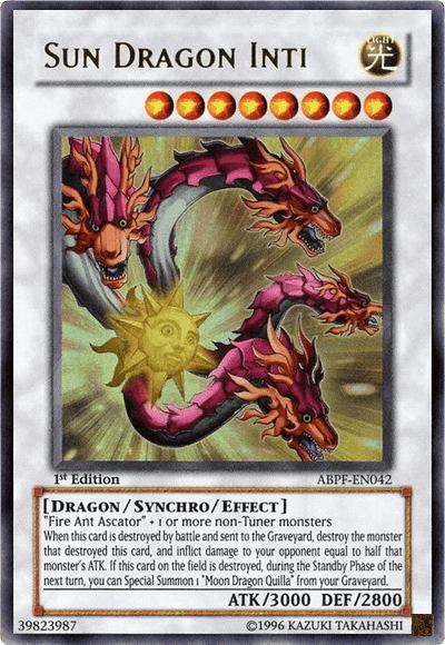 Sun Dragon Inti [ABPF-EN042] Ultra Rare (ONLINE ORDER ONLY)