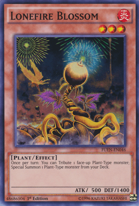 Lonefire Blossom [FUEN-EN046] Super Rare (ONLINE ORDER ONLY)