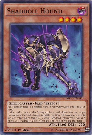 Shaddoll Hound [MP15-EN149] Common (ONLINE ORDER ONLY)