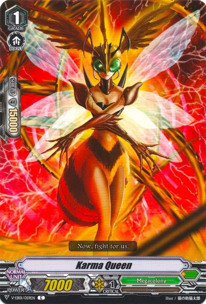 Karma Queen (V-EB01/059EN) [The Destructive Roar]