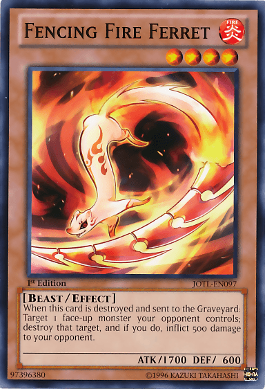 Fencing Fire Ferret [JOTL-EN097] Common (ONLINE ORDER ONLY)