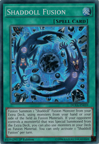Shaddoll Fusion [DUEA-EN059] Super Rare (ONLINE ORDER ONLY)