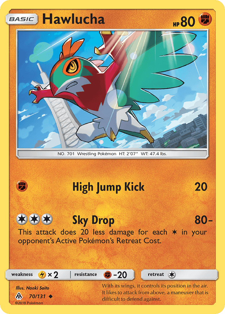Hawlucha (70/131) [Sun & Moon: Forbidden Light] (Online Only)