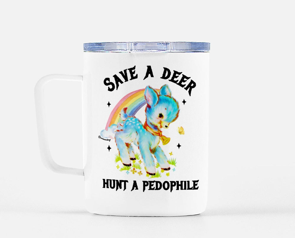 Save A Deer Hunt A Pedophile Mug (ONLINE ORDER ONLY)