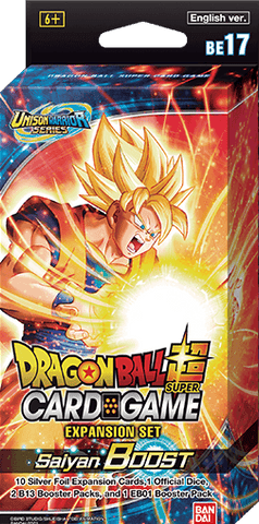 Expansion Set [DBS-BE17] - Saiyan Boost (ONLINE ORDER ONLY)