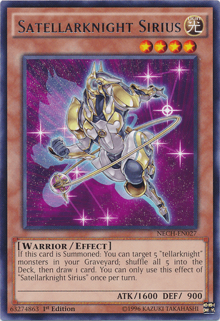Satellarknight Sirius [NECH-EN027] Rare (ONLINE ORDER ONLY)