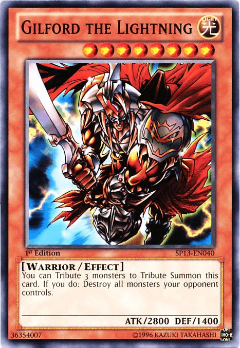Gilford the Lightning [SP13-EN040] Common (ONLINE ORDER ONLY)