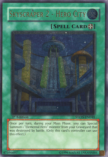 Skyscraper 2 - Hero City [STON-EN048] Ultimate Rare (ONLINE ORDER ONLY)