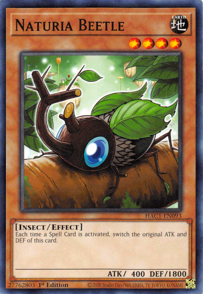 Naturia Beetle [HAC1-EN093] Common (ONLINE ORDER ONLY)