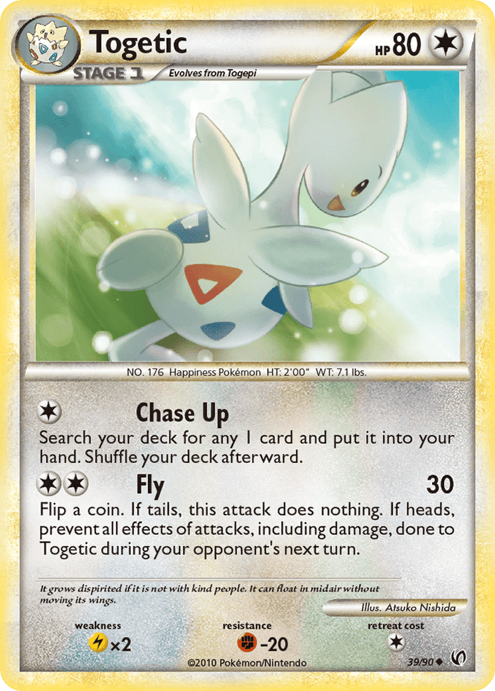 Togetic (39/90) [HeartGold & SoulSilver: Undaunted] (Online Only)