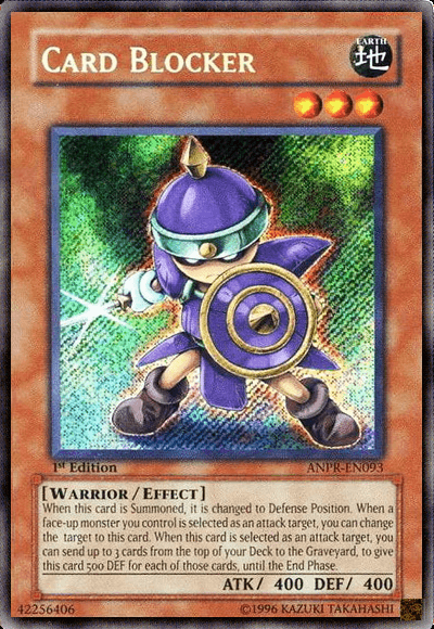 Card Blocker [ANPR-EN093] Secret Rare (ONLINE ORDER ONLY)