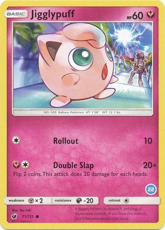 Jigglypuff (71/111) (Deck Exclusive #22) [Sun & Moon: Trainer Kit - Alolan Ninetales] (Online Only)