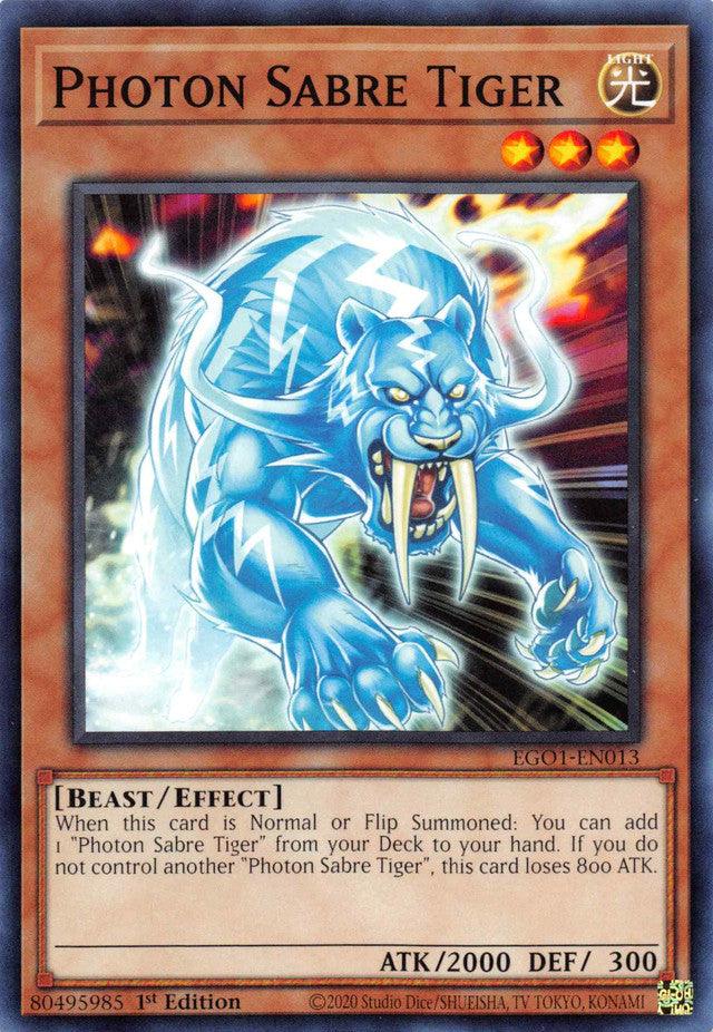 Photon Sabre Tiger [EGO1-EN013] Common (ONLINE ORDER ONLY)